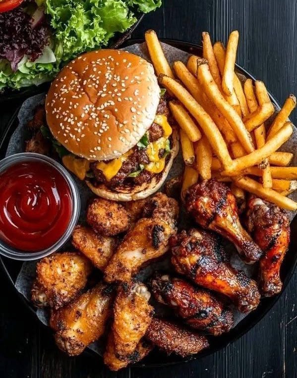 Tasty Bites menu spread